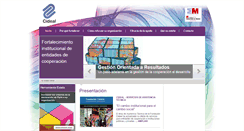 Desktop Screenshot of fortalecimiento.cideal.org